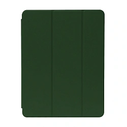 Чехол-книжка c отделением под стилус Smart Case для Apple iPad Pro 13" (2024 / 2025)  силикон, серо-зелёный