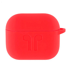 Кобура Protective Case (c карабином) для Apple AirPods 3 силикон, красный