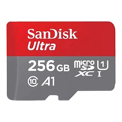 Карта памяти SanDisk Ultra A1, 256 ГБ