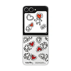 Клип-кейс (накладка) Samsung Flipsuit Case для Samsung Galaxy Z Flip 6 / 7 FE полиуретан, поликарбонат, прозрачный