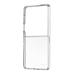 Клип-кейс (накладка) uBear View Case для Samsung Galaxy Z Flip 7 поликарбонат, прозрачный