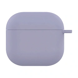 Кобура Silicon Protection Case для Apple AirPods 4 силикон, лавандовый