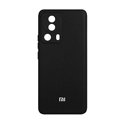 Клип-кейс (накладка) для Xiaomi 13 Lite силикон, чёрный