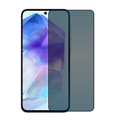 Защитное стекло 3D Privacy для Samsung Galaxy A35 / A55, черная рамка