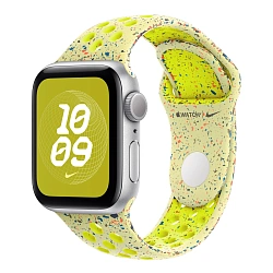 Ремешок Apple Nike Sport Band для Apple Watch 38 / 40 / 41 / 42mm фторэластомер Volt Splash (S/M)