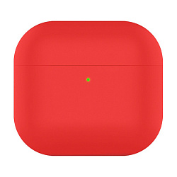 Кобура Deppa Ultra Slim для Apple AirPods 3 силикон, красный