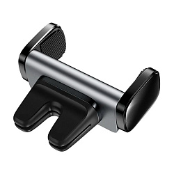 Автомобильный держатель Baseus Steel Cannon (зажим) чёрный