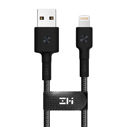 Дата-кабель Xiaomi ZMI AL803 Lightning 1 м, чёрный