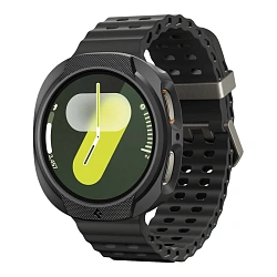 Чехол-бампер Spigen Liquid Air для Samsung Galaxy Watch 8 40mm полиуретан, чёрный