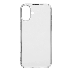 Клип-кейс (накладка) Borasco Silicone Case для Apple iPhone 17 силикон, прозрачный