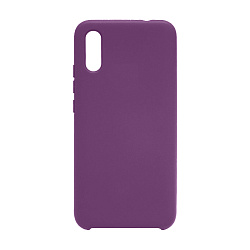 Клип-кейс (накладка) Silicone cover (без лого) для Xiaomi Redmi 9a силикон, сливовый