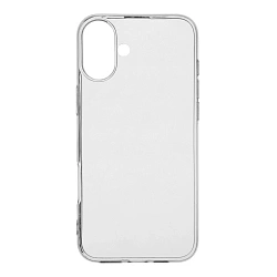 Клип-кейс (накладка) для Apple iPhone 16 Plus силикон, прозрачный