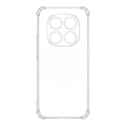 Клип-кейс (накладка) для Xiaomi Redmi Note 15 4G силикон, прозрачный