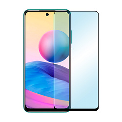 Защитное стекло Mocoll Gram Series 2.5D для Xiaomi Redmi Note 10T / Note 10 5G / Poco M3 Pro / Redmi 10, черная рамка