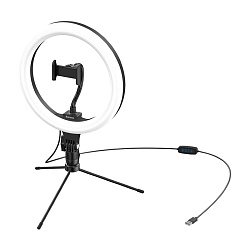 Трипод-кольцевая лампа для селфи Baseus Live Stream чёрный