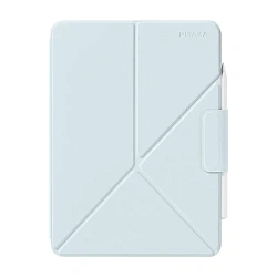 Чехол-книжка Pitaka MagEZ Folio 2 для Apple iPad Air 11" (2024 / 2025) / Apple iPad Pro 11" (2022) / Apple iPad Air 10.9 (2020 / 2022) полиуретан, голубой