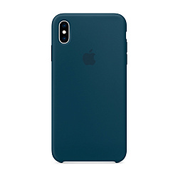 Клип-кейс (накладка) Apple Silicone Case для Apple iPhone Xs Max силикон, Pacific Green