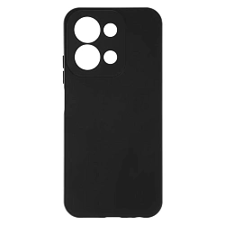 Клип-кейс (накладка) Silicone cover закрытый для Xiaomi Redmi 15C / Poco C85 силикон, чёрный