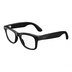 Умные очки Ray-Ban Wayfarer Shiny Black, Clear, (50-22-150mm)