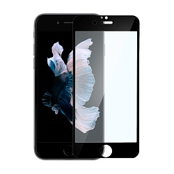 Защитное стекло 3D Classic для Apple iPhone 6 Plus / 6s Plus, черная рамка
