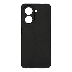 Клип-кейс (накладка) Borasco Silicone Case для Xiaomi Redmi A5 / Poco C71 силикон, чёрный