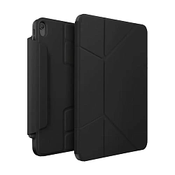 Чехол-книжка UNIQ Ryze для Apple iPad Air 13" (2024 / 2025 / 2026) искусственная кожа, чёрный