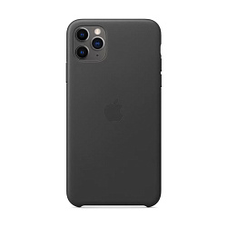 Клип-кейс (накладка) Apple Silicone Case для Apple iPhone 11 Pro Max силикон, Black