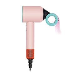 Фен Dyson Supersonic HD15 пудровый, оранжевый, бирюзовый (футляр)