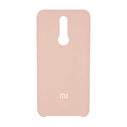 Клип-кейс (накладка) Silicone cover для Xiaomi Redmi 8 силикон, пудровый