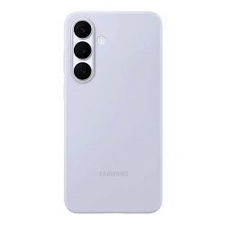 Клип-кейс (накладка) Samsung Silicone Case для Samsung Galaxy S25 FE силикон, поликарбонат, голубой