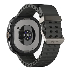 Чехол-бампер Spigen Liquid Air для Samsung Galaxy Watch 8 Classic 46mm полиуретан, чёрный