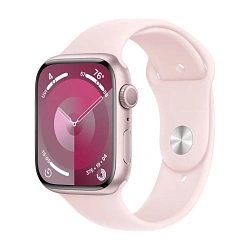Умные часы Apple Watch Series 9 45mm GPS Pink Aluminium Case Light Pink Sport Band