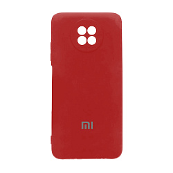 Клип-кейс (накладка) для Xiaomi Redmi Note 9T силикон, красный
