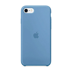 Клип-кейс (накладка) Apple Silicone Case для Apple iPhone SE 2020 / 2022 силикон, Azure