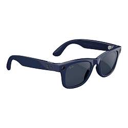 Умные очки Ray-Ban Wayfarer Gen 2 Shiny Cosmic Blue, Clear/Sapphire Transitions, (50-22-150mm)