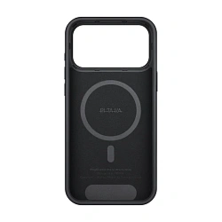 Клип-кейс (накладка) Pitaka Aramid UltraGuard Case для Apple iPhone 17 Pro кевлар (арамид), чёрно-серый (узкая полоска) (KI1701PB)