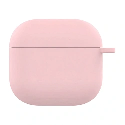 Кобура Silicon Protection Case для Apple AirPods 4 силикон, пудровый