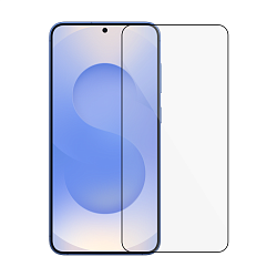 Защитное стекло 3D Premium для Samsung Galaxy S25 Plus, черная рамка