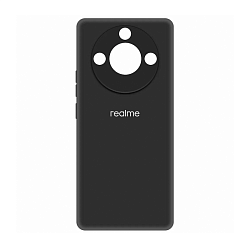 Клип-кейс (накладка) для Realme 11 Pro силикон, чёрный