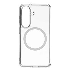 Клип-кейс (накладка) uBear Real Mag Case для Samsung Galaxy S26 Plus поликарбонат, прозрачный