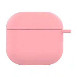 Кобура Silicon Protection Case для Apple AirPods 4 силикон, розовый