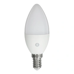 Умная лампочка Яндекс E14 YNDX-00557 (RGB+W) белый