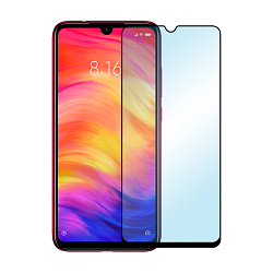 Защитное стекло 3D Premium для Xiaomi Redmi Note 7 / Note 7 Pro / Note 7S, черная рамка