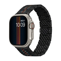 Браслет Pitaka Modern Fiber для Apple Watch 38 / 40 / 41 / 42 / 44 / 45 / 46 / 49mm карбон "рапсодия"