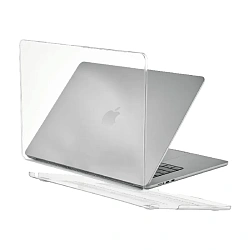 Клип-кейс (накладка) uBear Vision для Apple MacBook Air 15" (2023 - 2025) поликарбонат, силикон, прозрачный