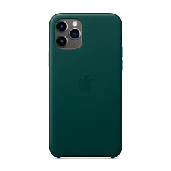 Клип-кейс (накладка) Apple Leather Case для Apple iPhone 11 Pro кожа, Forest Green