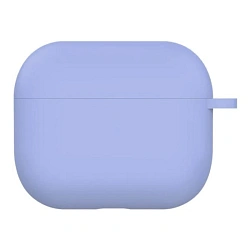 Кобура Silicon Protection Case для Apple AirPods Pro 3 силикон, лавандовый