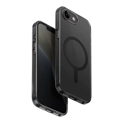 Клип-кейс (накладка) UNIQ Lifepro Xtreme MagSafe для Apple iPhone 16e / 17e полиуретан, затемнённый