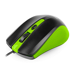 Мышь беспроводная SmartBuy SBM-352AG-GK, чёрный с зелёным