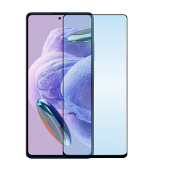 Защитное стекло Mocoll 2.5D для Xiaomi Redmi Note 12 Pro / Note 12 Pro + / Poco X5 Pro 5G / Poco F5 Pro, черная рамка